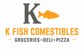 k fish logo dark text transparent